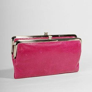 HOBO Lauren International Clutch Wallet in Magenta